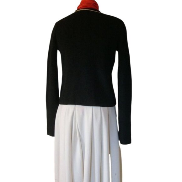 Maje Meridien Chain-Trim Cardigan Size 2 - Picture 6 of 16